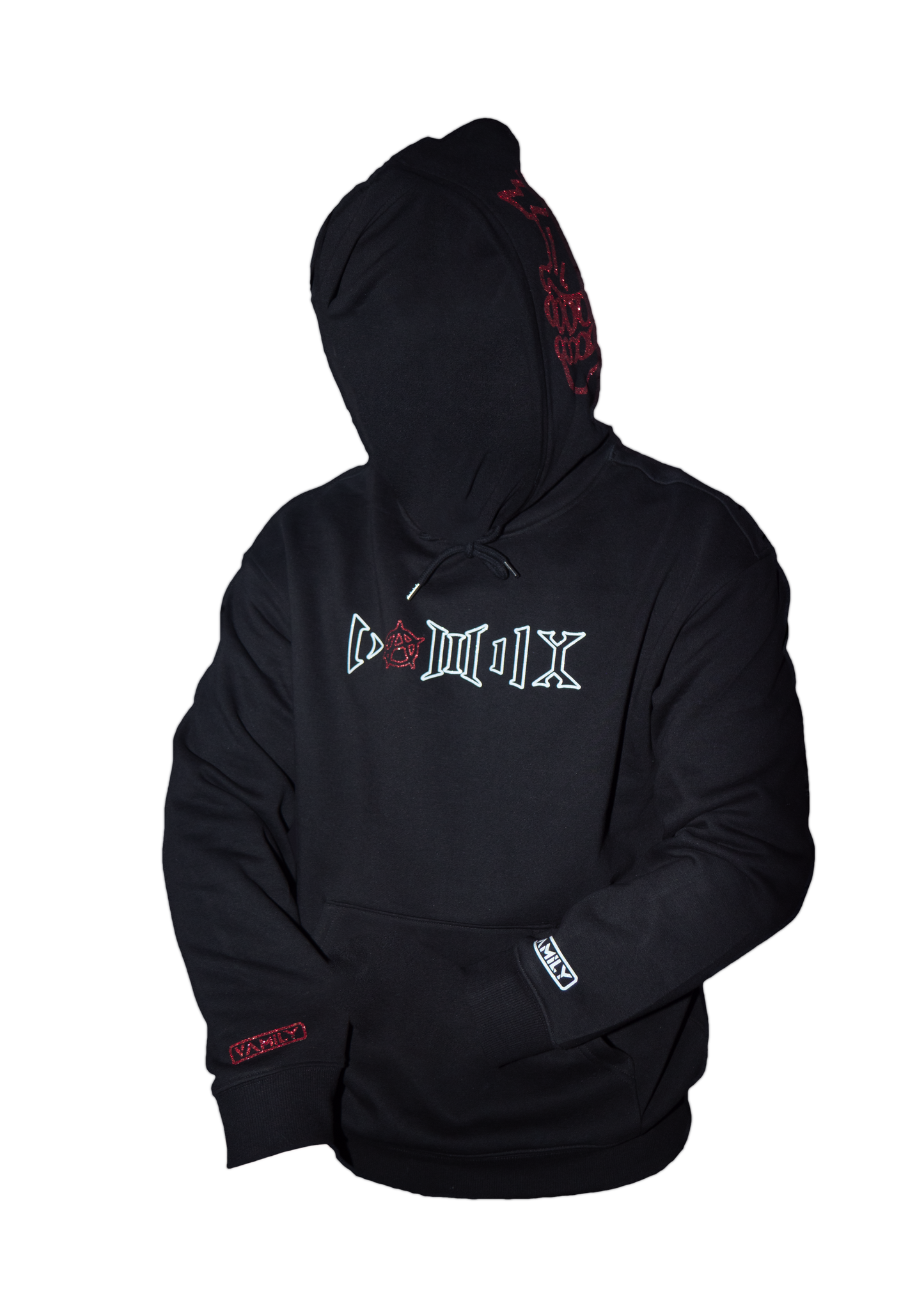 GLITTER 2TONE HOODIE